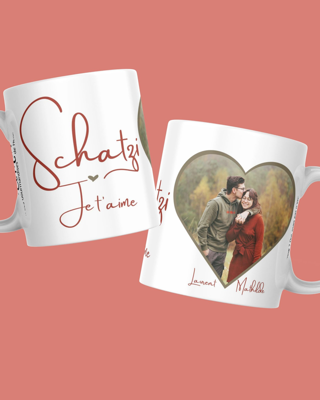 Mug Schatzi personnalisé ♥️ - Délai 10 jours