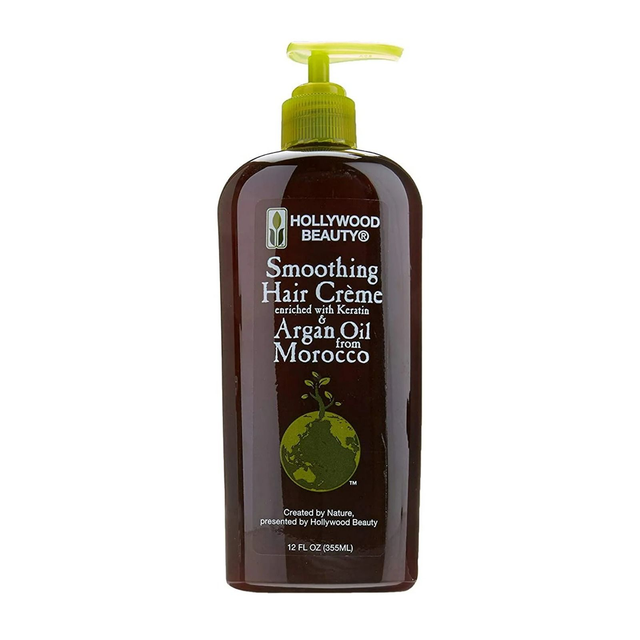 Hollywood Beauty Argan Oil Smoothing Creme, 12 Oz