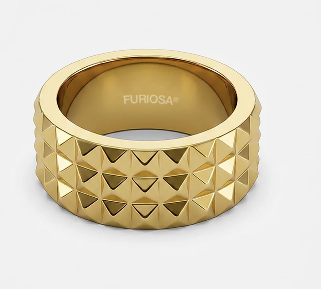 FU33 / Furiosa Prsten sweet punk / zlatý M, S