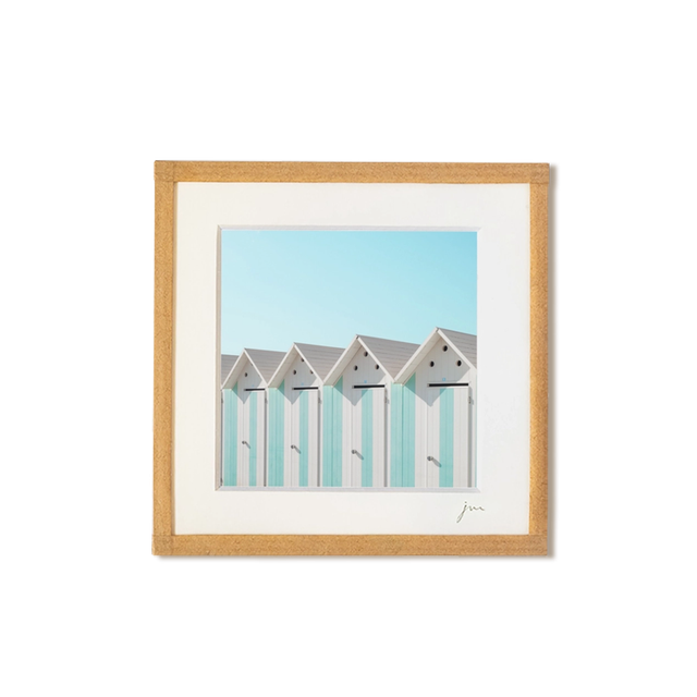 Cabines #1 tirage photo encadré 