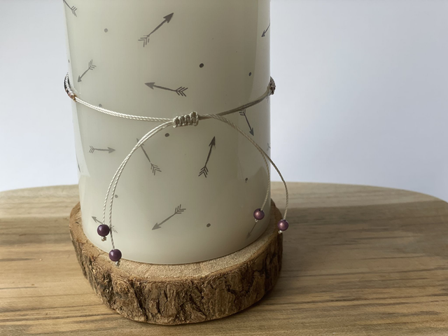 Bracelet fin en perles Miyuki Délica