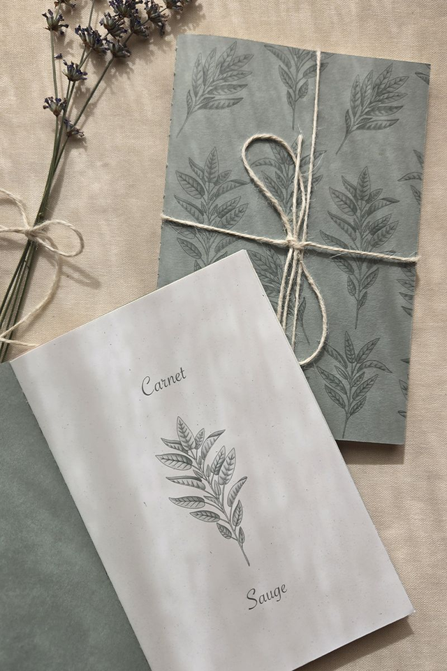 Carnet « Brin de Sauge » – Format A5