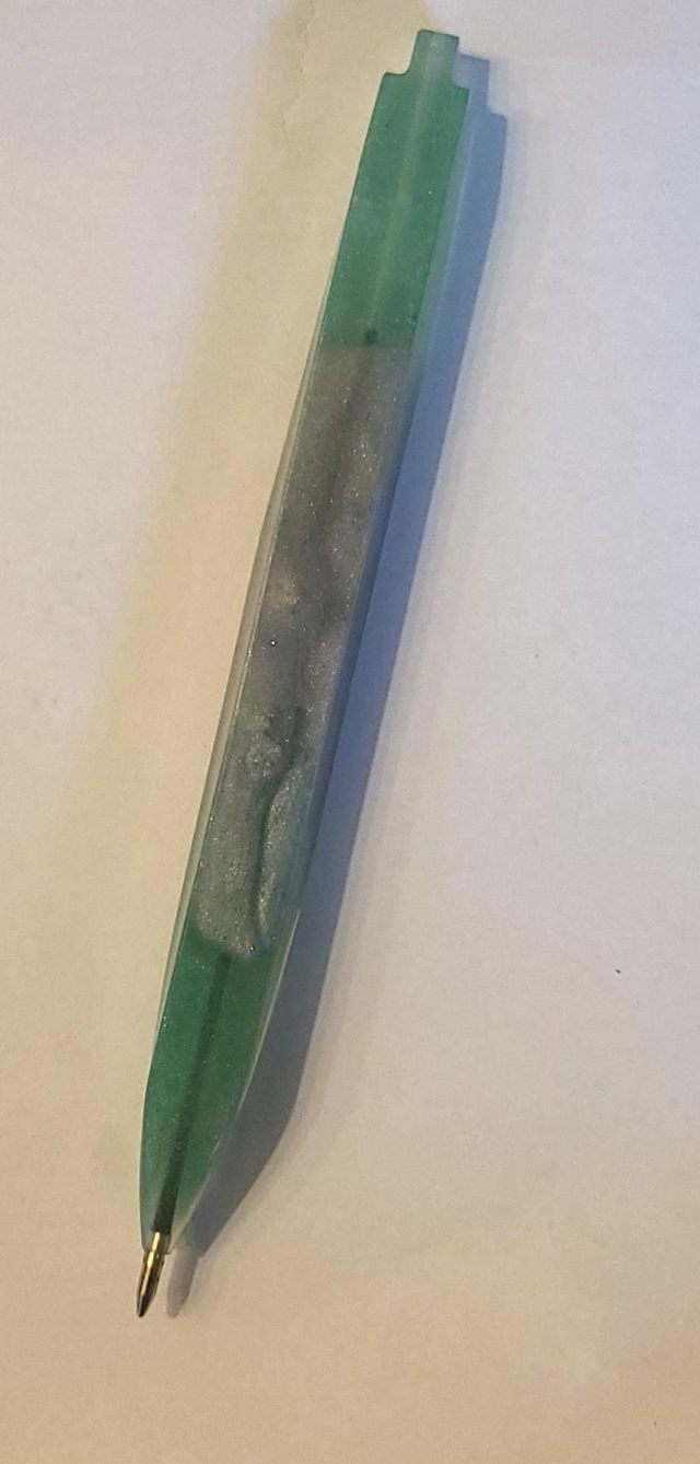 Crayon vert / gris