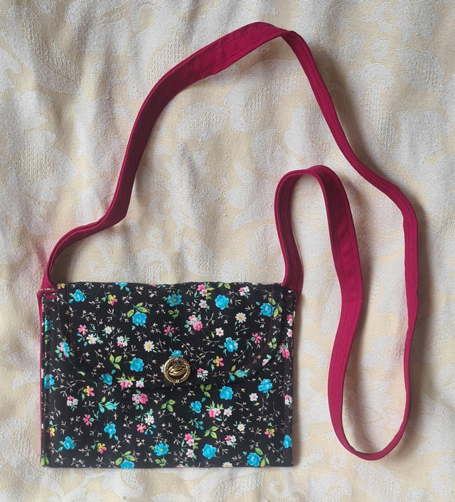 Flower Satchel Bag