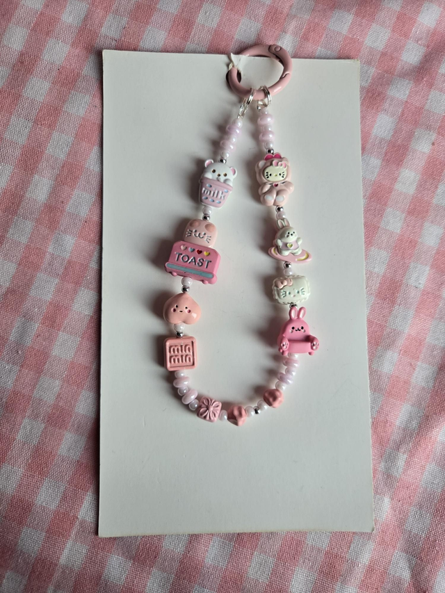 Cute metal phonecharm