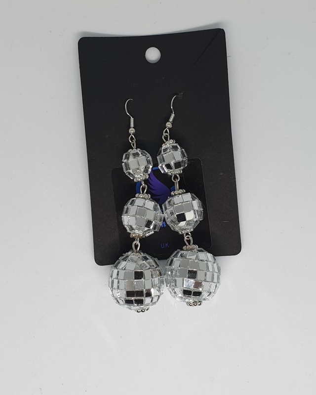 Disco Ball Earrings 