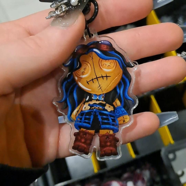 Robotghoul Acrylic Keychain