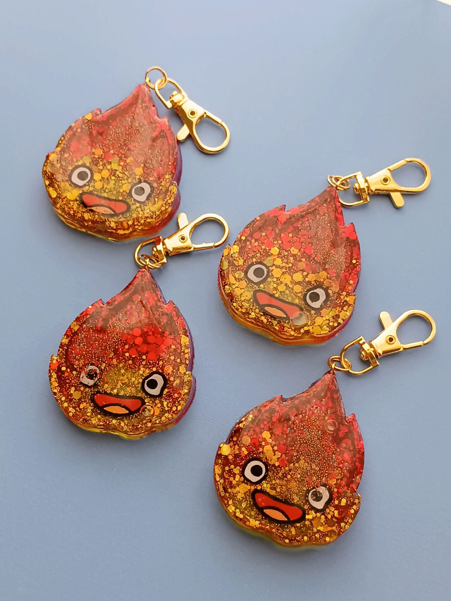 Llavero Shaker de Calcifer