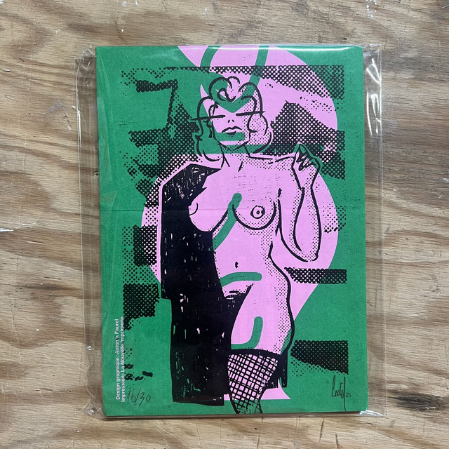 Xylo STEFANIA NOIR grand café 13x18 cm sans cadre