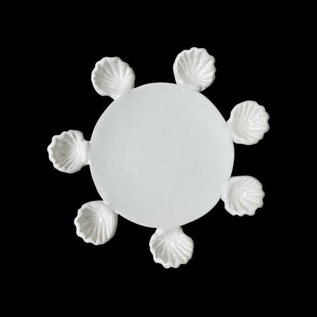 Assiette coquillage 
