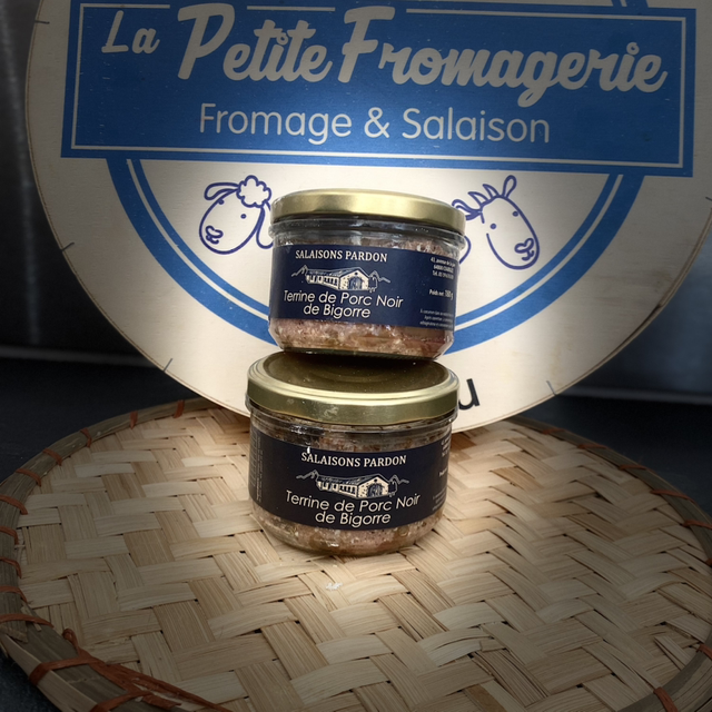 Terrine de Porc noir de Bigorre 180g net 