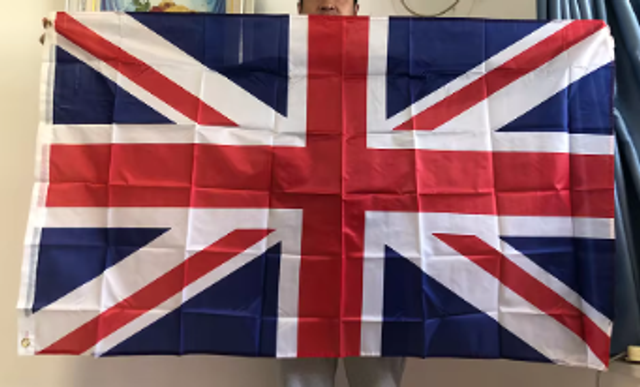 Grote vlag Verenigd Koninkrijk (150 bij 90cm)