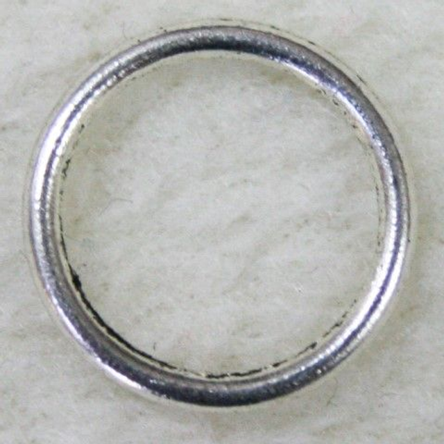 Zinc alloy closed rings