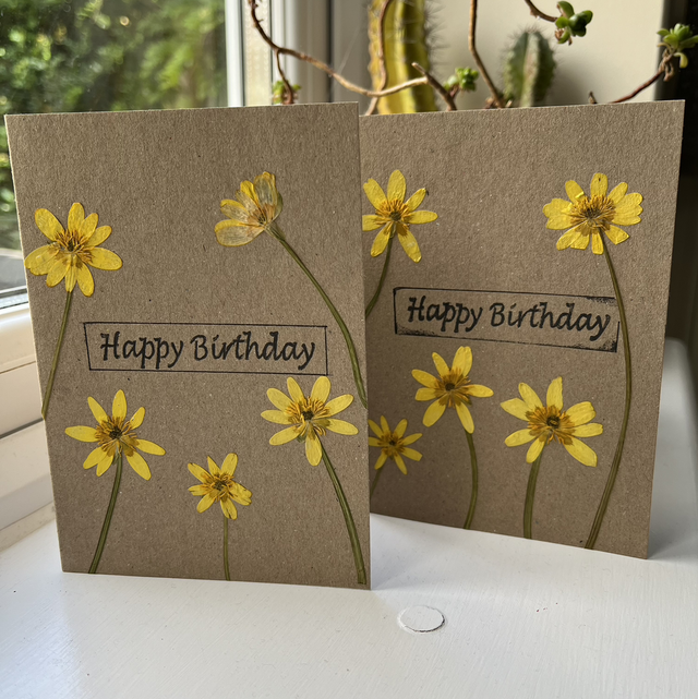 Happy Birthday - Celandine cards
