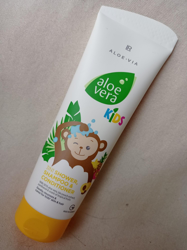 Gel douche enfant 3en1 - Jungle Kids

- 30% aloé Vera, 250 ml