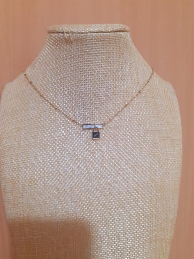 Collier cadenas LOVE