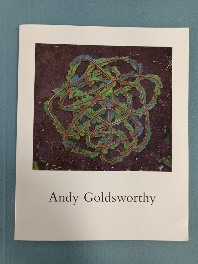 RAIN SUN SNOW HAIL MIST CALM. PHOTOWORKS BY ANDY GOLDSWORTHY 1985