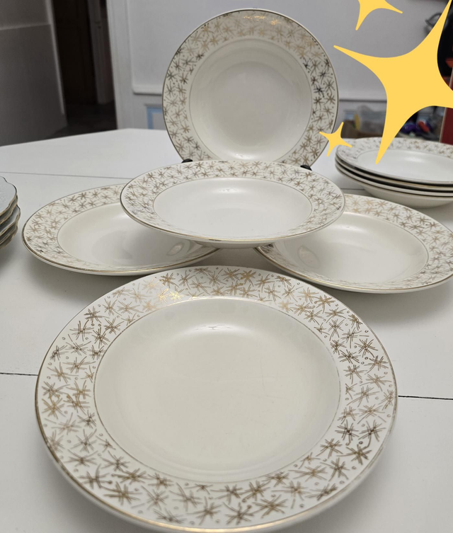 Assiettes creuses Digoin et Sarreguemines 