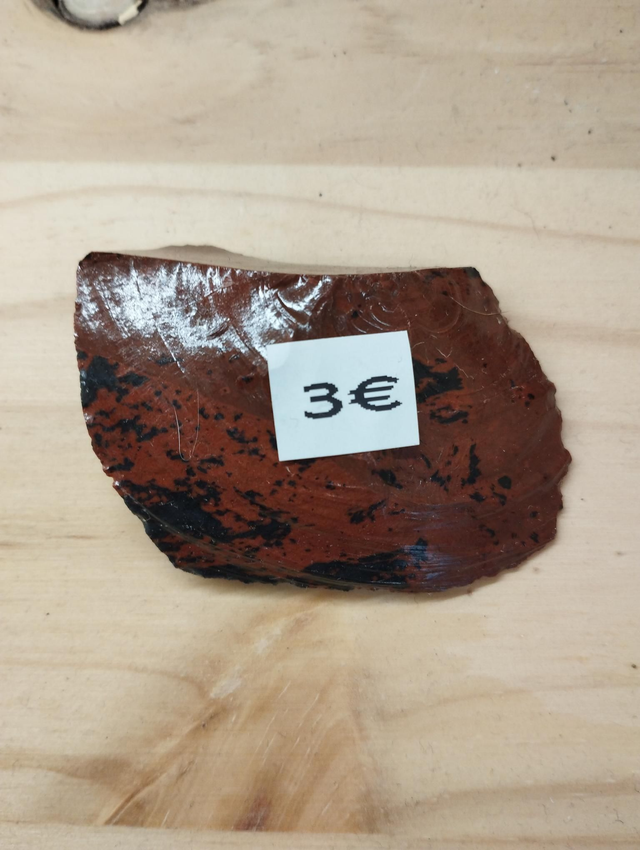 obsidienne acajou (pierre brute) 