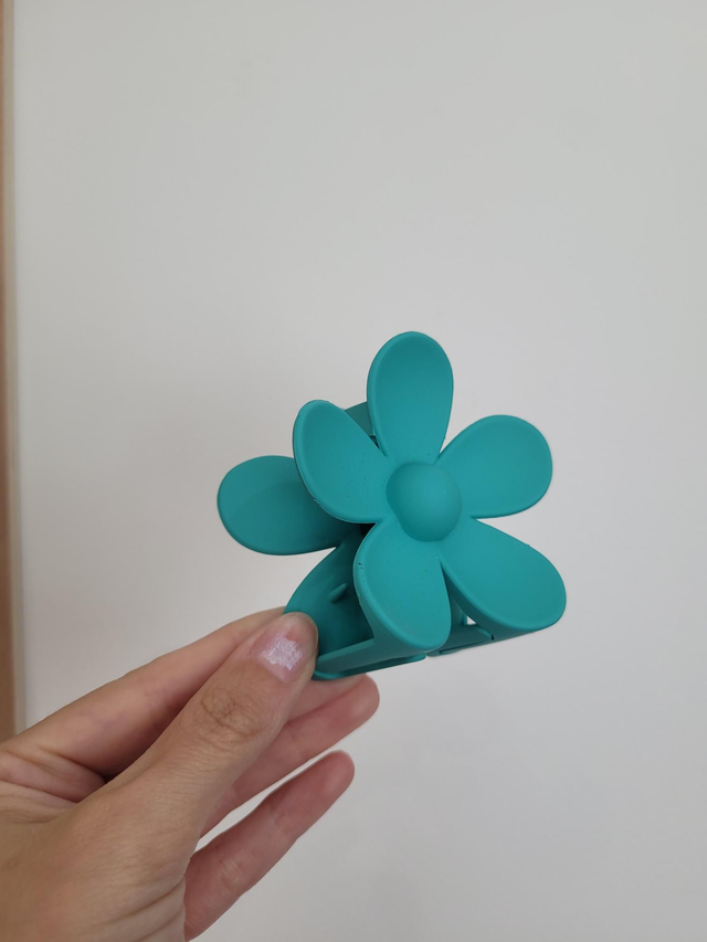 Large flower claw clip - Various colours - HE-115