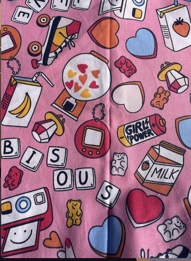 Pochette à collation enroulable petit modèle