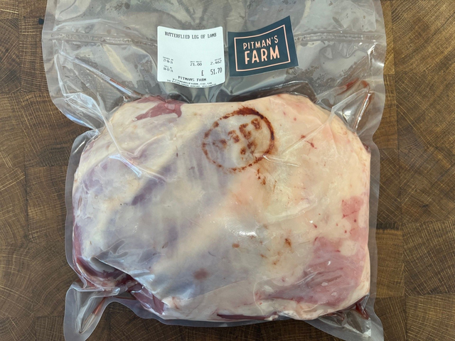Butterflied Leg of Lamb