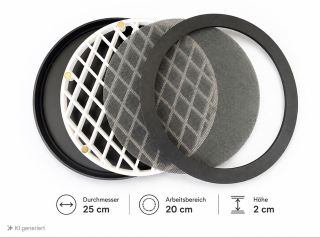 Magnetischer Schleifteller für Raysin & Gips