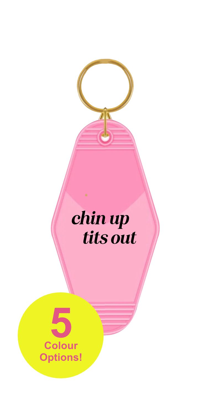 *Beep Beep* Bitches - Motel Keyring (5 Colour Options)