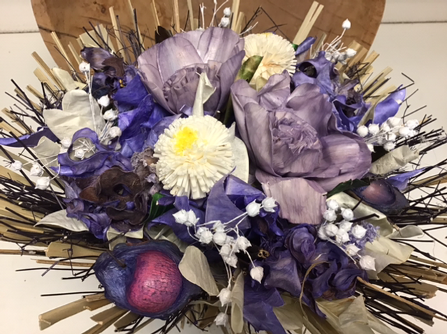 Bouquet sec lilas GM