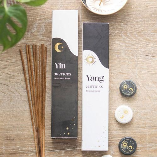 Set of 2 Yin Yang Incense Sticks Pack