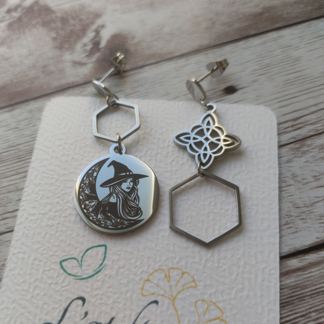 Boucles Asymétriques &quot;Pouvoir Secret&quot;