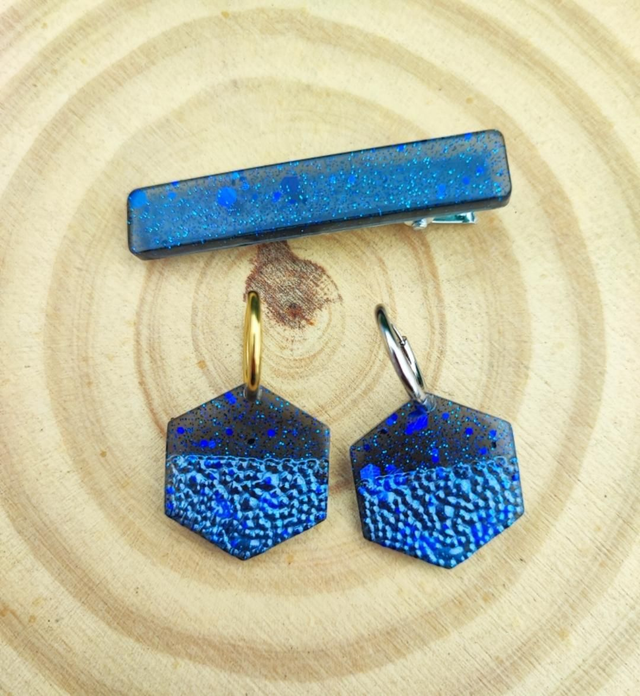 Box découverte - Barrette et Créoles interchangeables