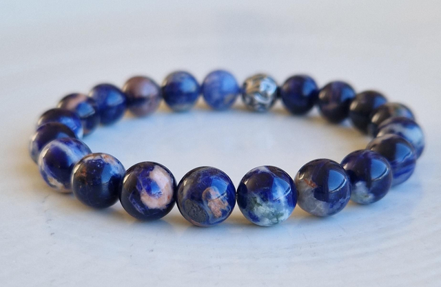 Bracelet HOMME SODALITE 10mm