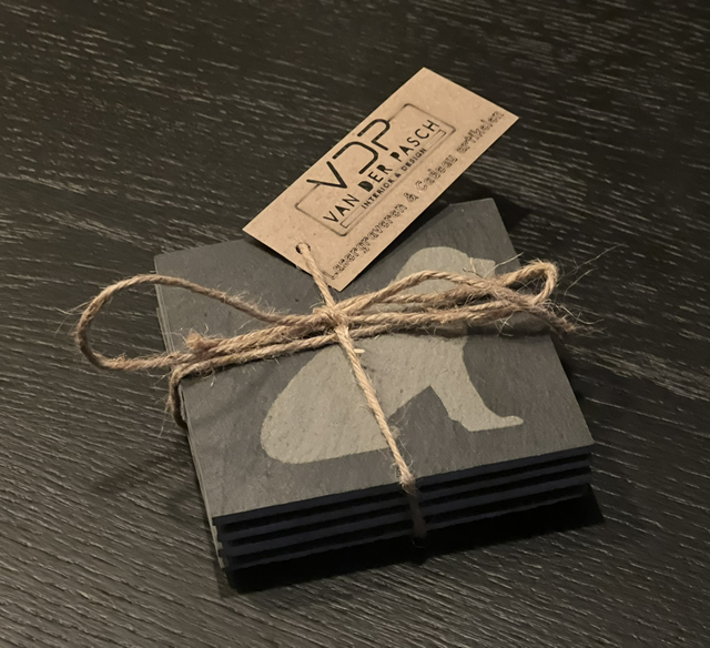 Leisteen Onderzetters