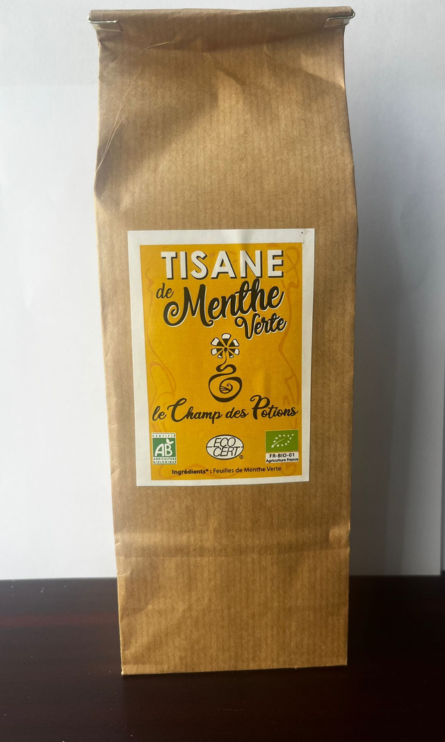 Tisane menthe verte