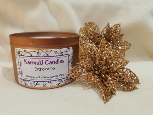 Citronella Oil Soy Wax Candle 
