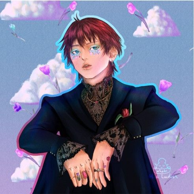 Impression 13x13- Prince des Tulipes