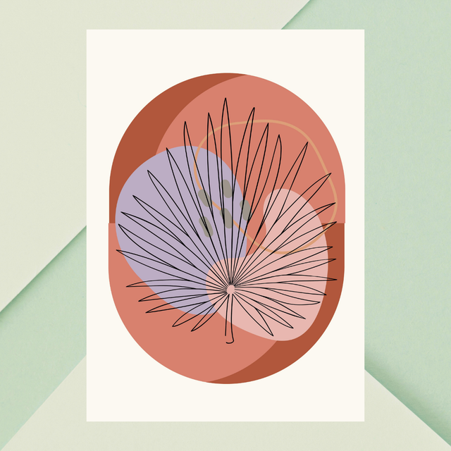 Décoration Murale Botanique Minimaliste Élégante / Elegant Minimalist Botanical Wall Art