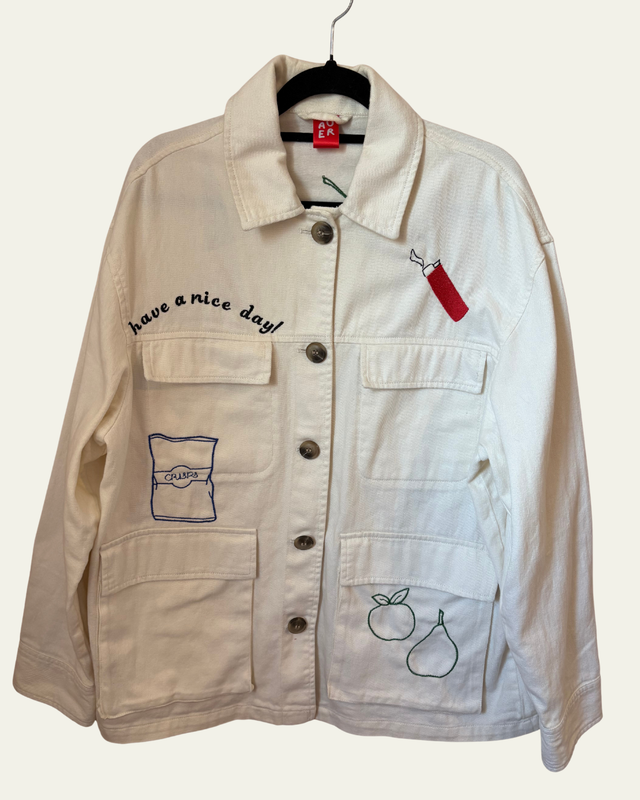 Corner Shop Embroidered Jacket - Medium
