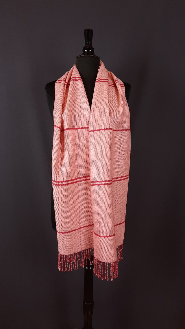 Echarpe mérinos soie