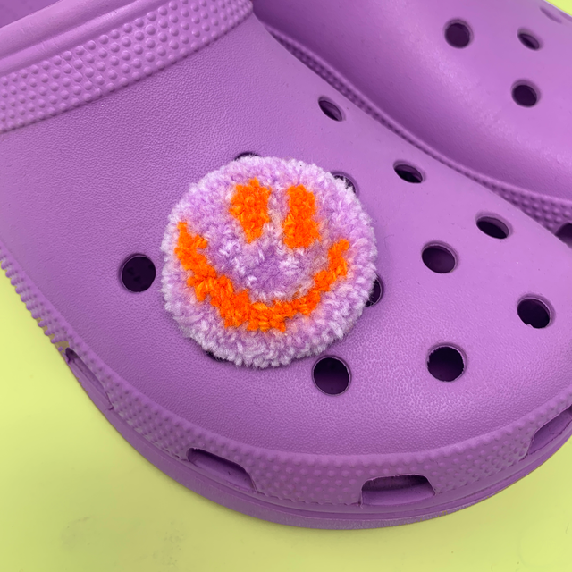 Sunset Smile Croc charm