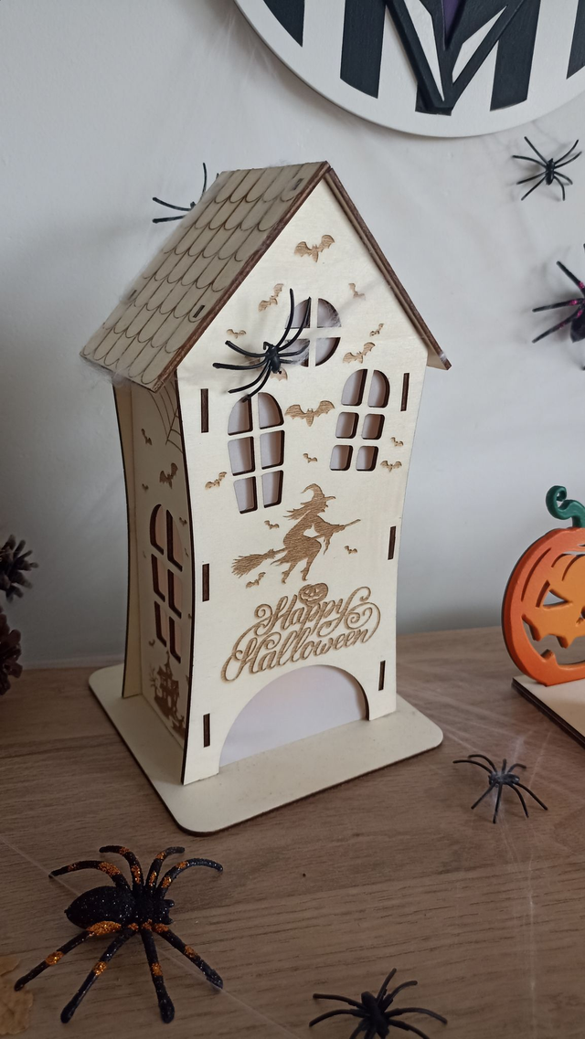 Maison décorative Happy Halloween