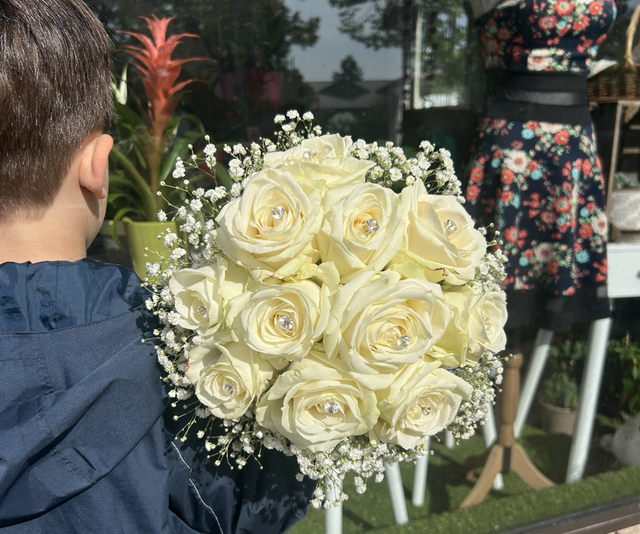 Bouquet mariée pureté 