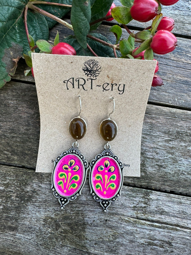 Contemporary earrings