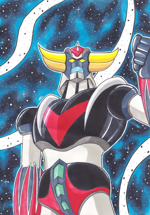 Print Goldorak - Goldorak 