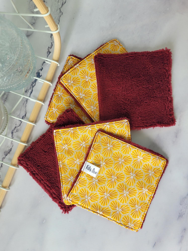 Lingettes Rosace jaune