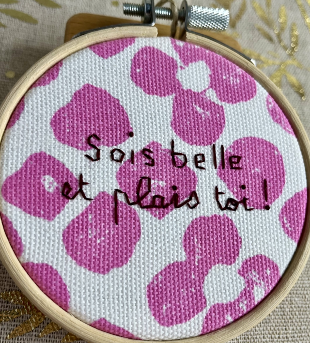 Tambour *sois belle et plais toi*