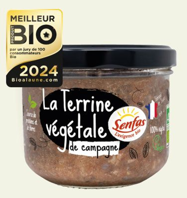 Terrine Végétale de Campagne Bio - 200g