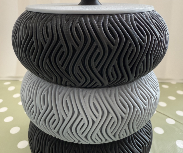 Lovely set of 3D printed trinket bowls