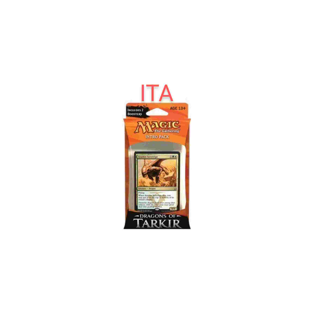 ITA Draghi di Tarkir 2015 Schieramento di Massa Intro Pack Deck Italiano  (2 Bustine) - Magic the Gathering 
